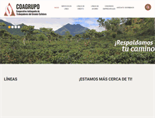 Tablet Screenshot of coagrupo.com